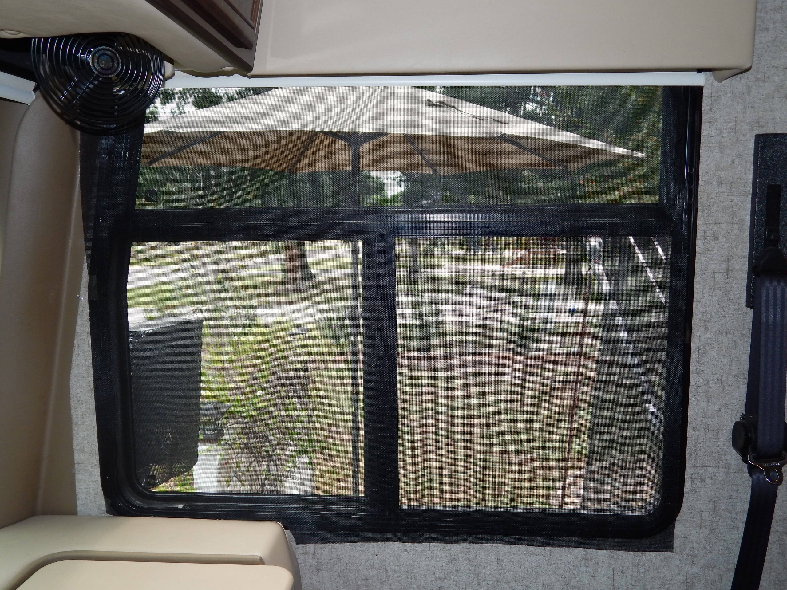 Inside Mounted RV Side Window Shades (Suction Cups Included)